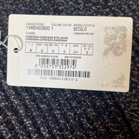 Cardigan With Fringes In Wool And Cashmere from MaxMara - Picture 11 of 12